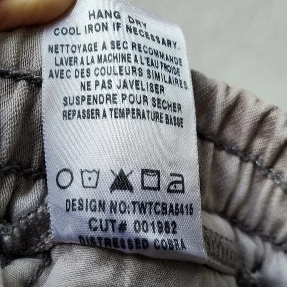 Joe’s Jeans Off Duty Groove Slim Jogger Mid Rise Stretch Pant Distressed Cobra S - Picture 12 of 16